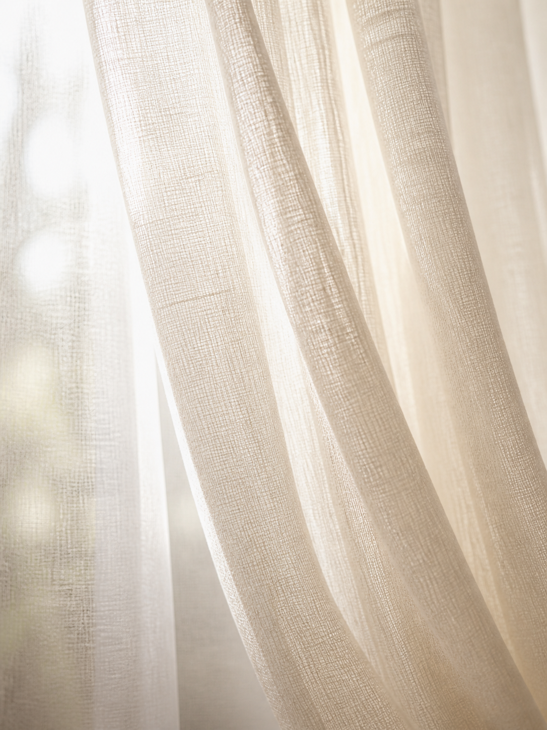 Sheer curtains